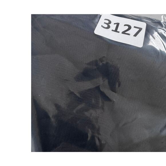 GOLDRAY Garima Black Asymmetric Cutout Cold Shoulder Top Small - Picture 8 of 8